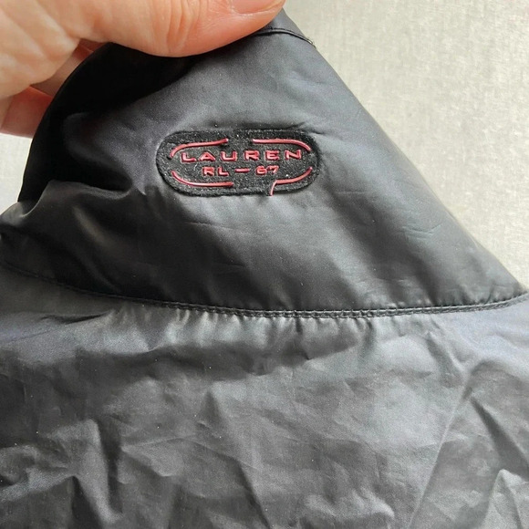 Lauren Ralph Lauren packable windbreaker full  zip jacket Sz L - Picture 6 of 11